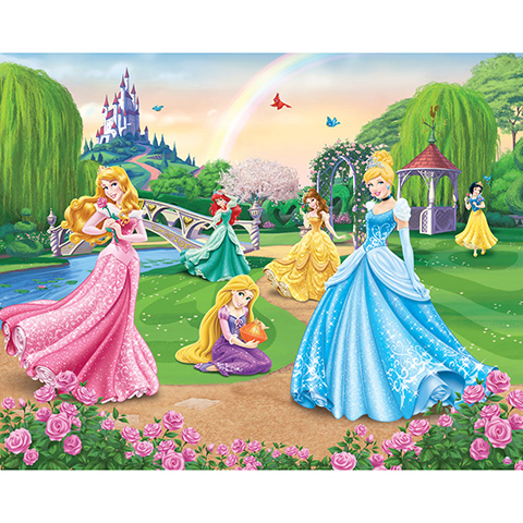 Principesse Disney - poster murale 12 pannelli DISNEY PRINCESS